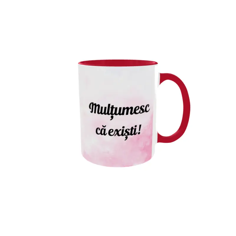 Multumesc ca existi, cana ceramica, 330ml, cgs1827